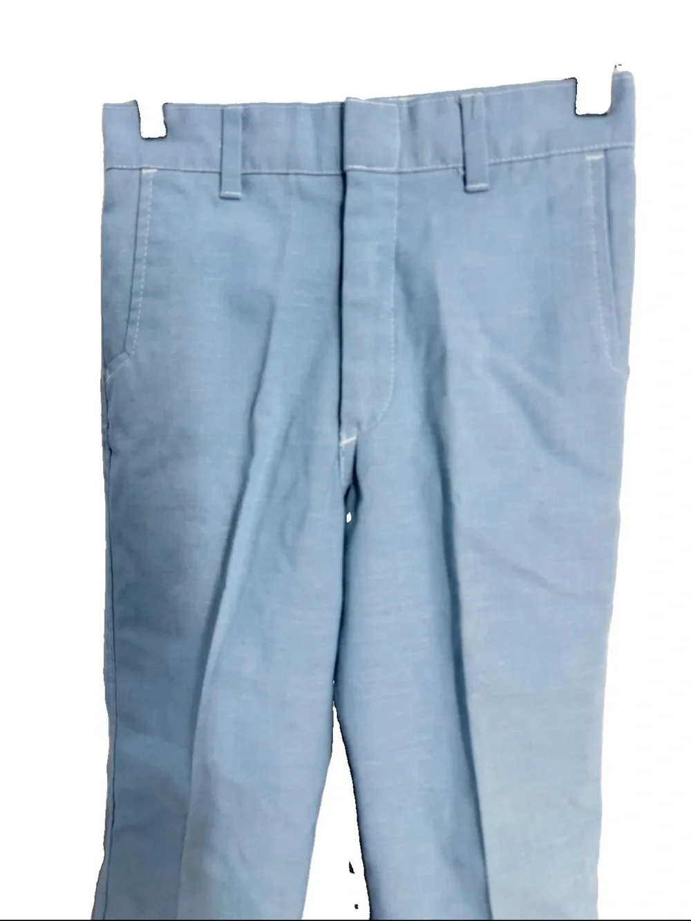 Vintage Billy The Kid Flaired Bell Bottom Baby Blue Pants Youth Size 12 Reg